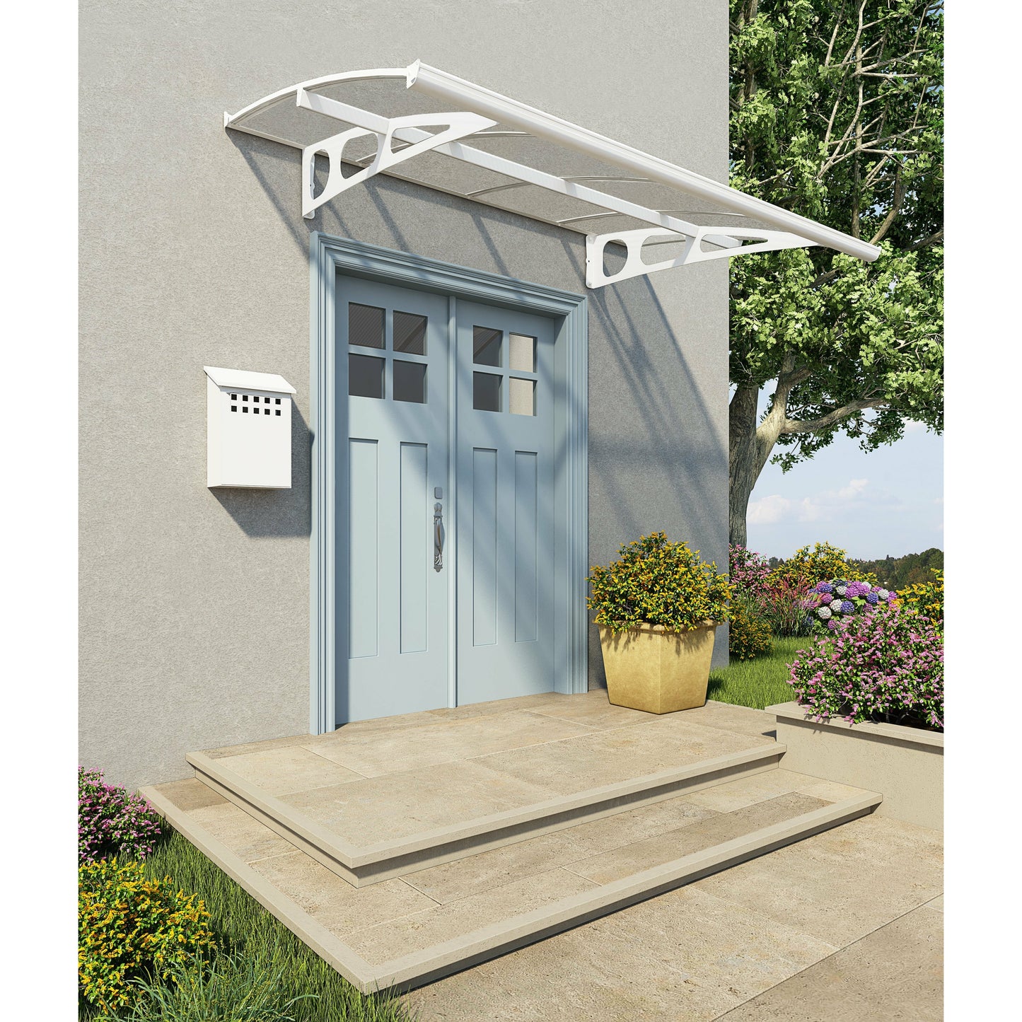 Palram Bordeaux 2230 Awning-Clear