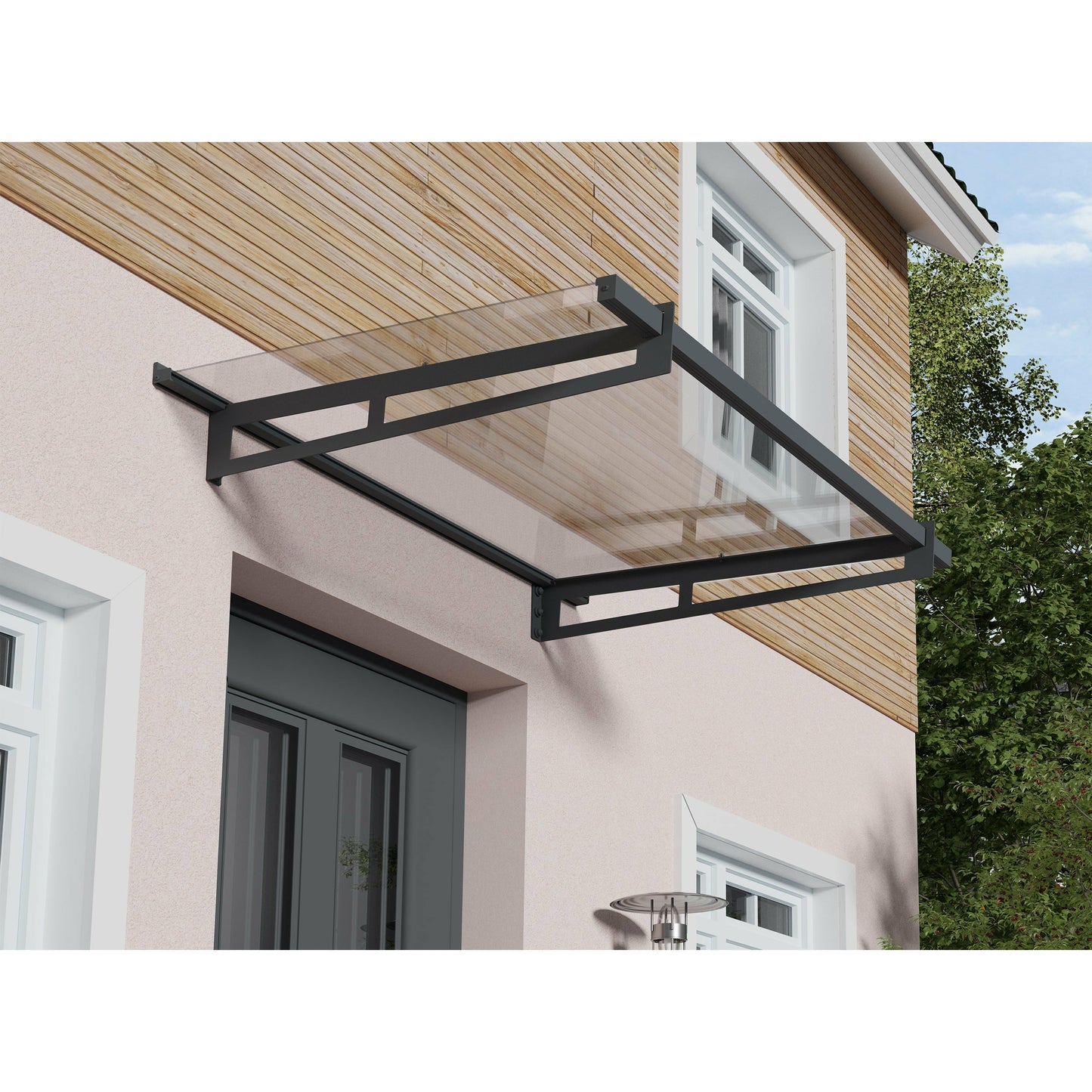 Palram Bremen 1500 Awning Gray/Clear