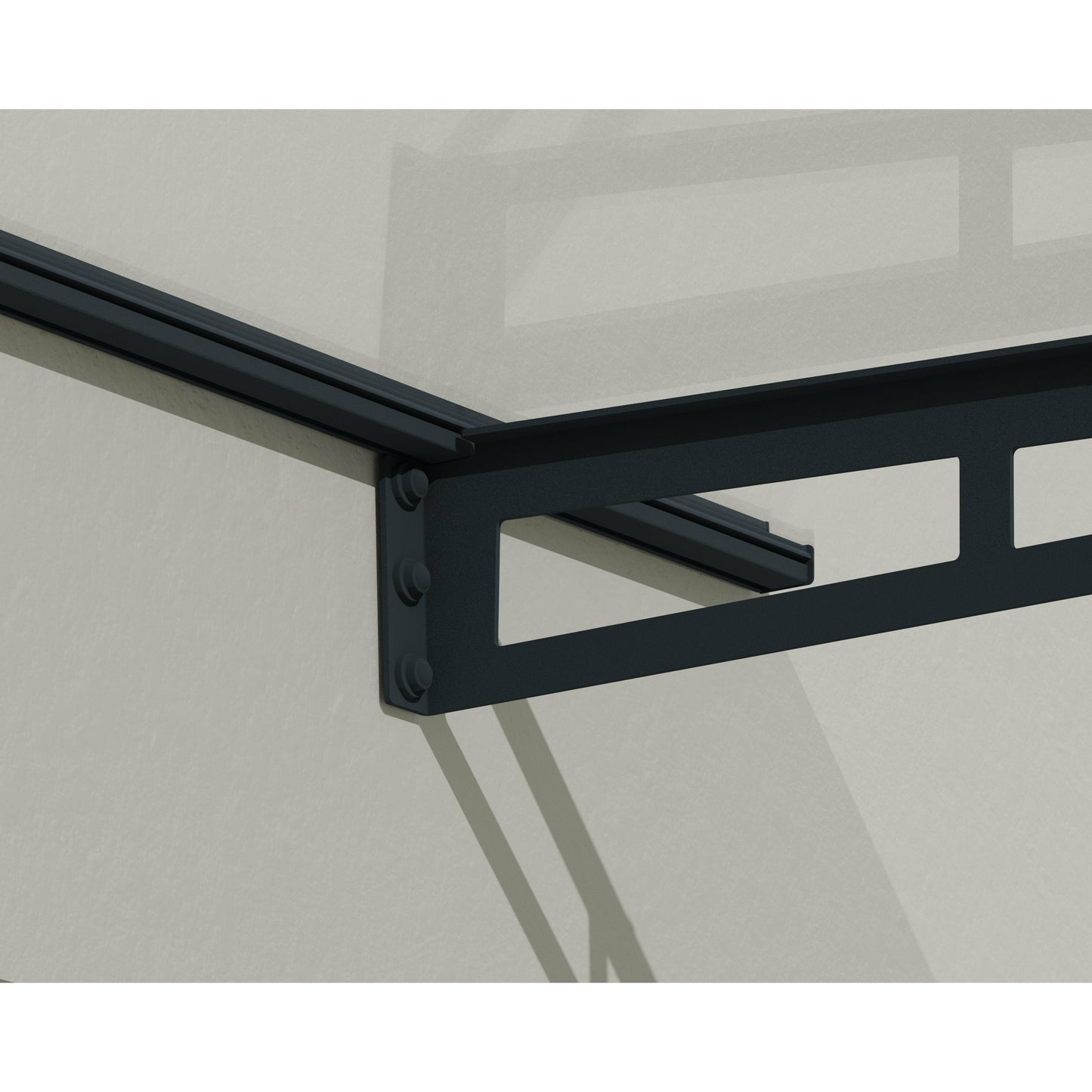 Palram Bremen 2050 Awning Gray/Clear