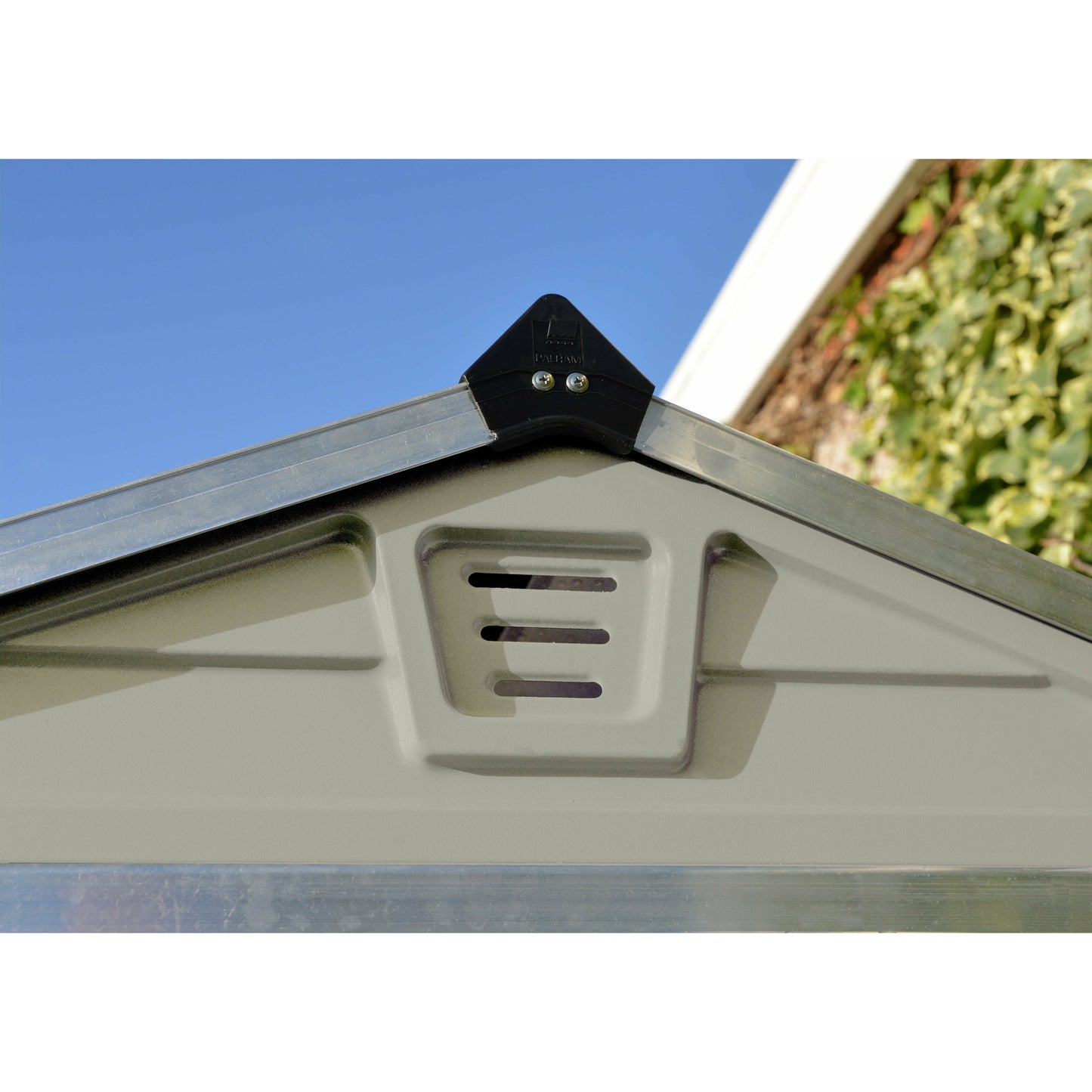 Palram SkyLight 6' x 12' Storage Shed - Tan