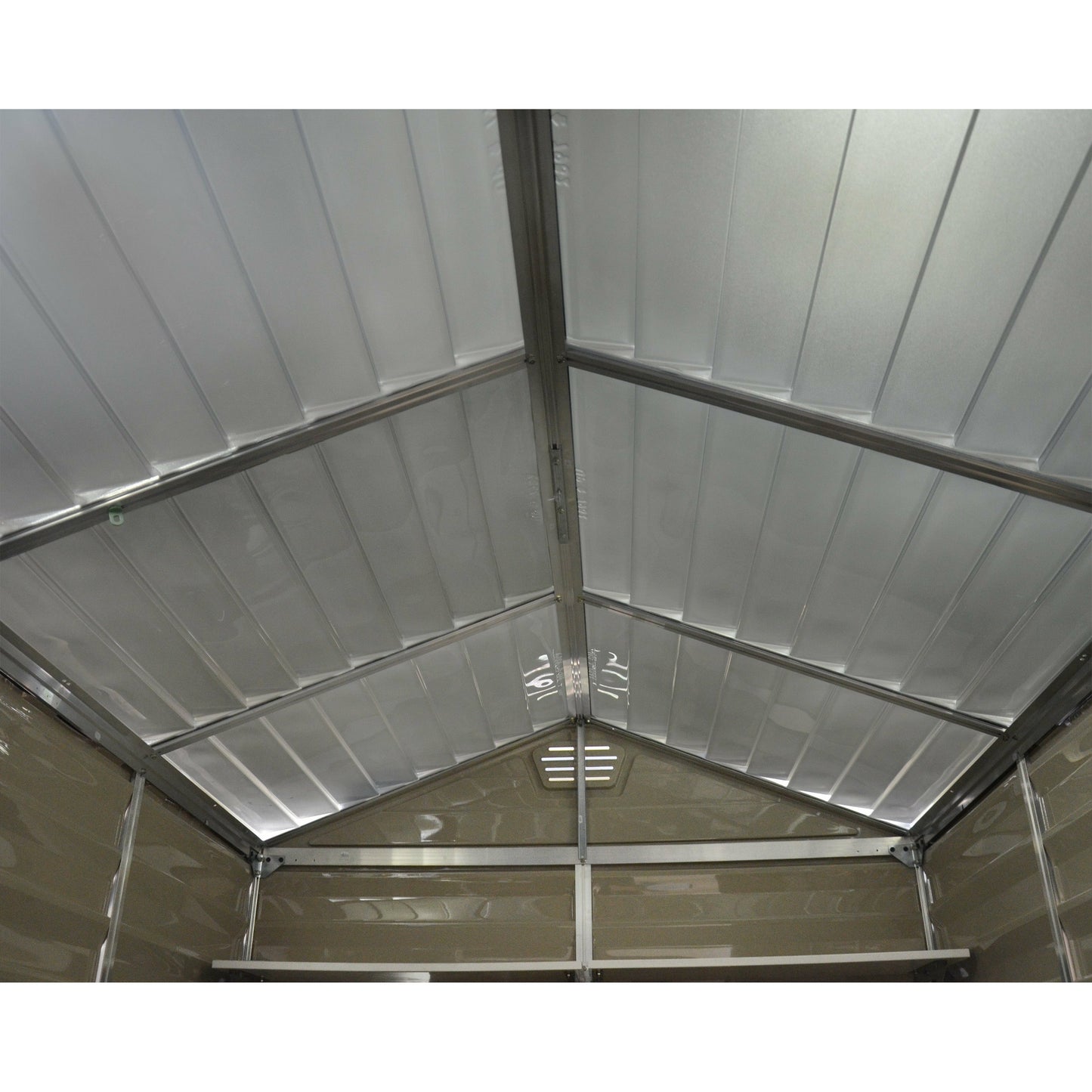 Palram SkyLight 8' x 20' Storage Shed - Tan