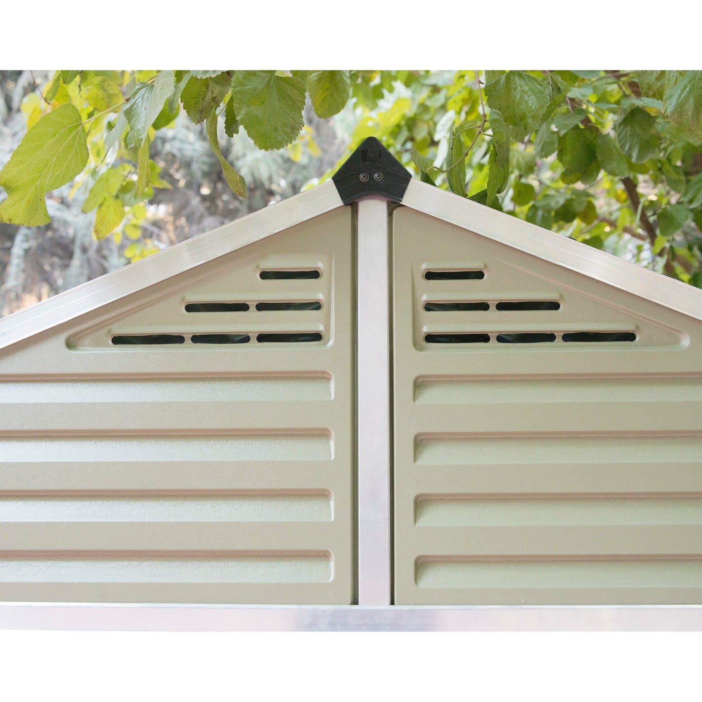 Palram SkyLight 8' x 20' Storage Shed - Tan