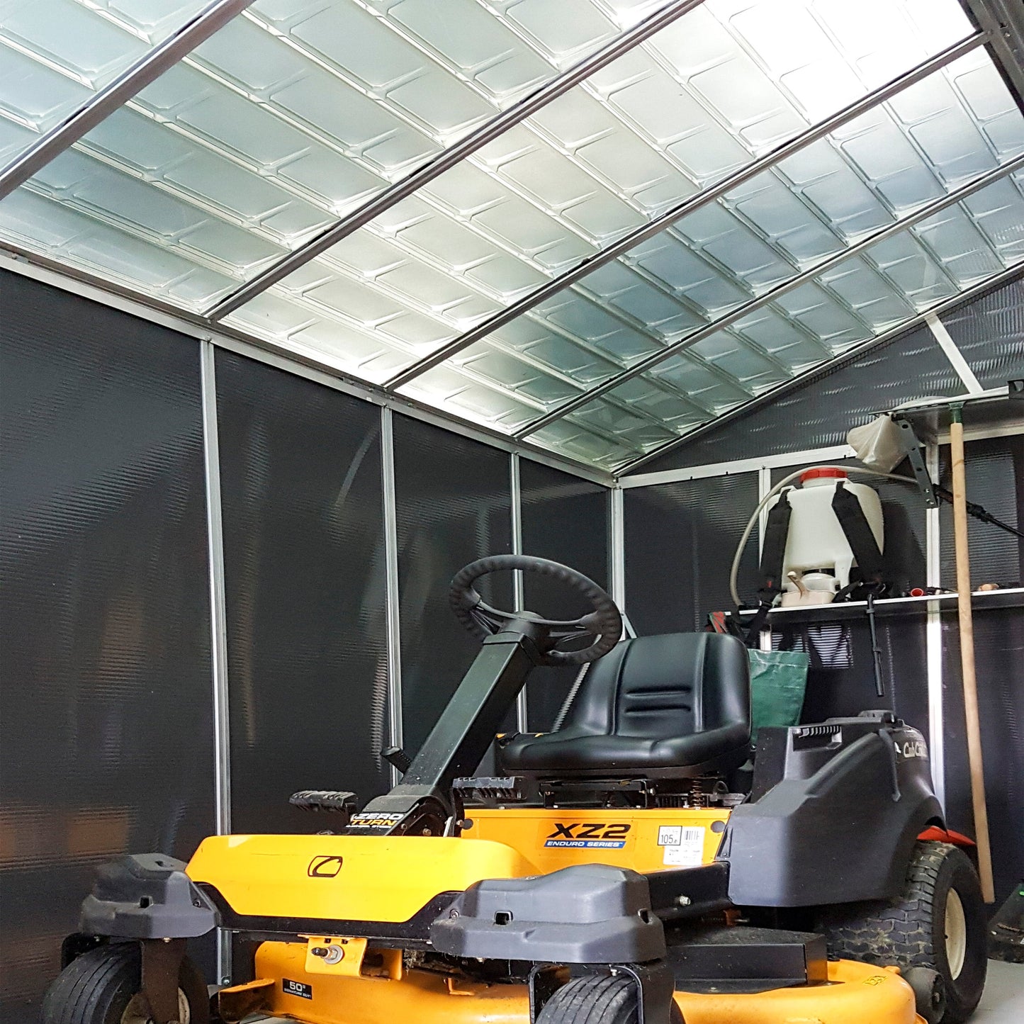 Palram Yukon Shed S- 11' x 17' Gray