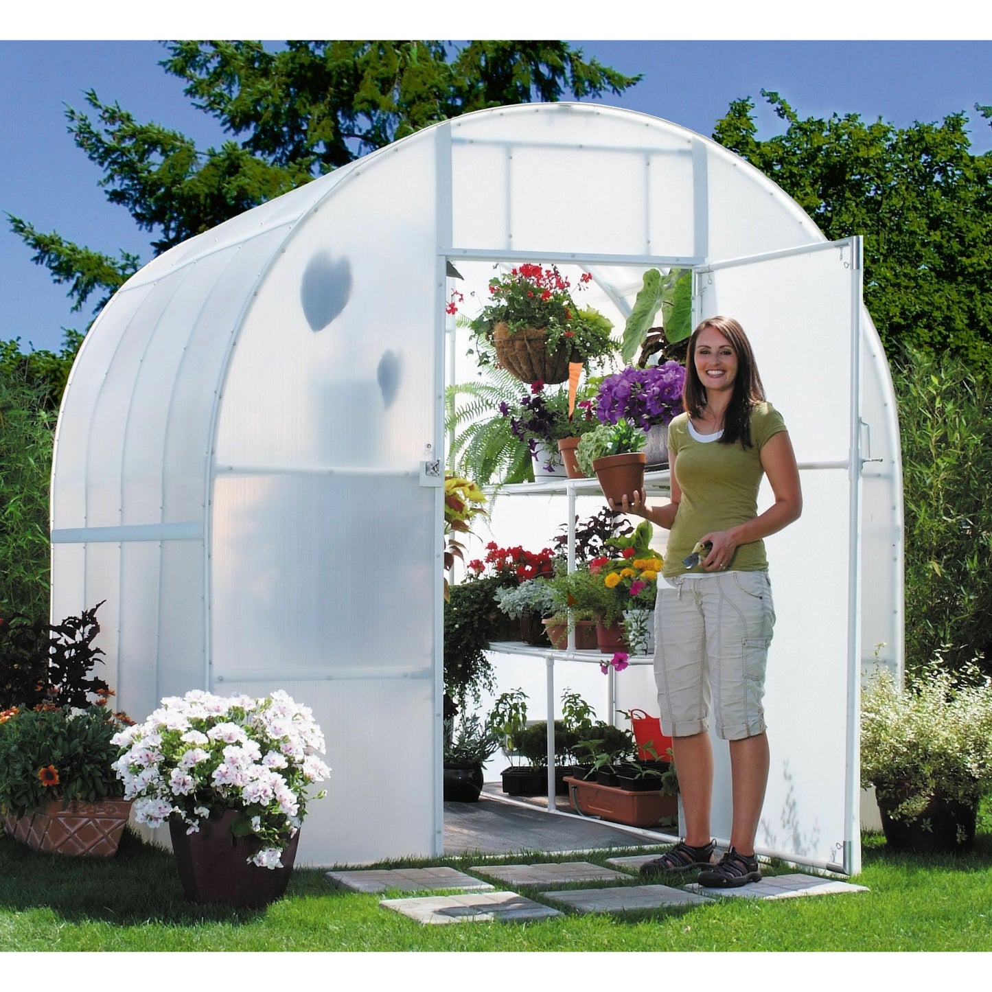 Solexx Gardener's Oasis Greenhouse 8'x8'x8'