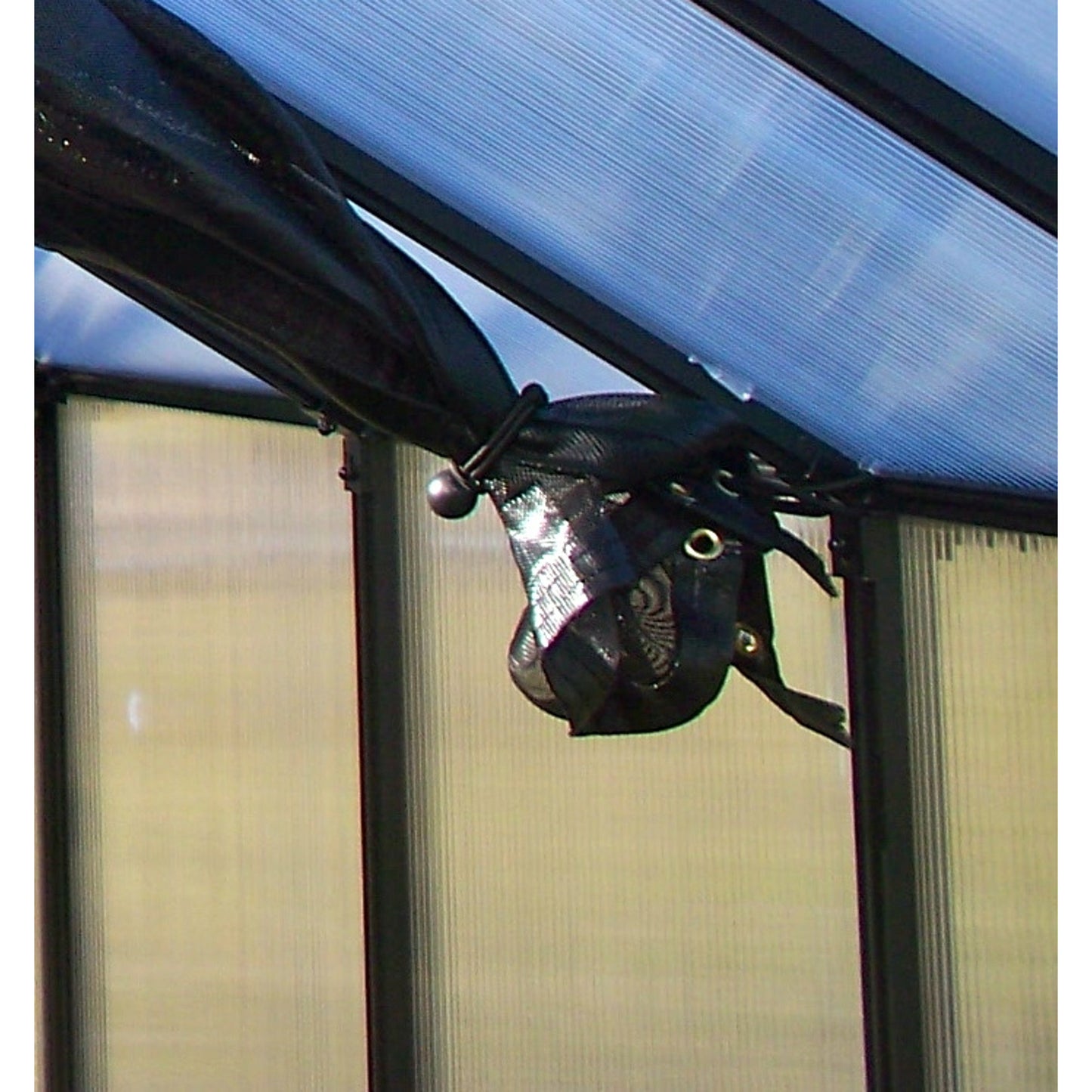 Mont Growers Edition Greenhouse 8FTx 24FT - Black Finish MONT-24-BK-GROWERS