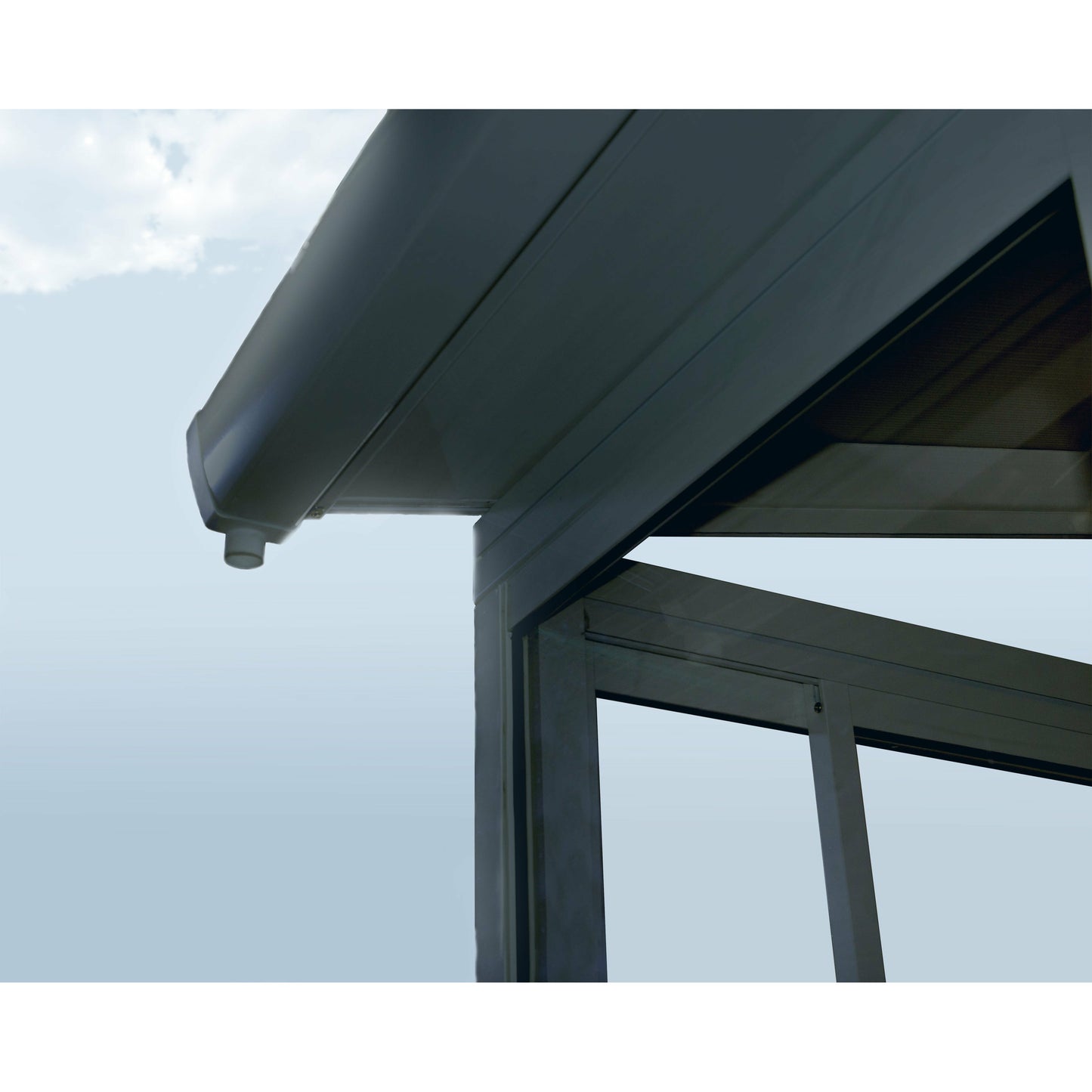 Palram SanRemo 10' x 10' Patio Enclosure-Gray/Clear