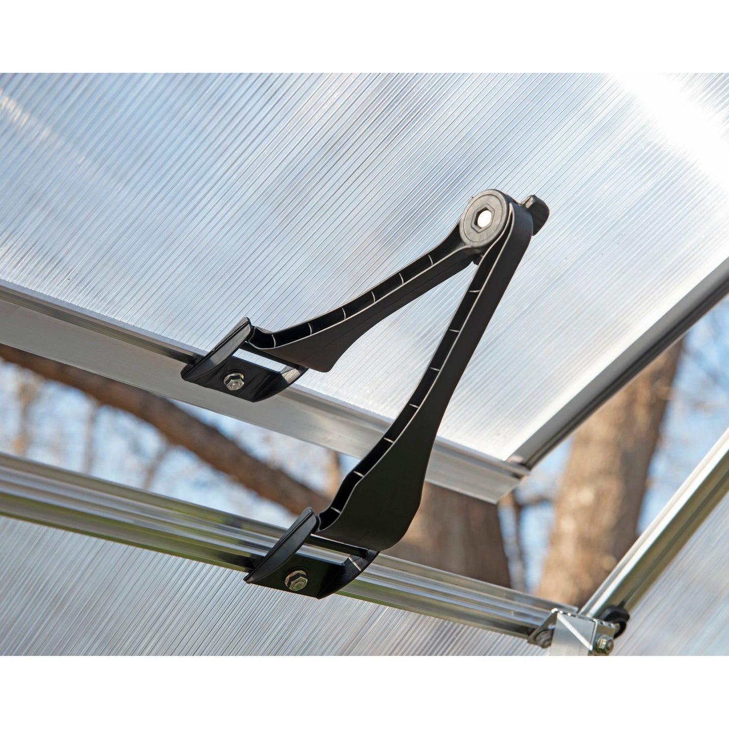 Palram Mythos 6 x 6 Greenhouse-Silver