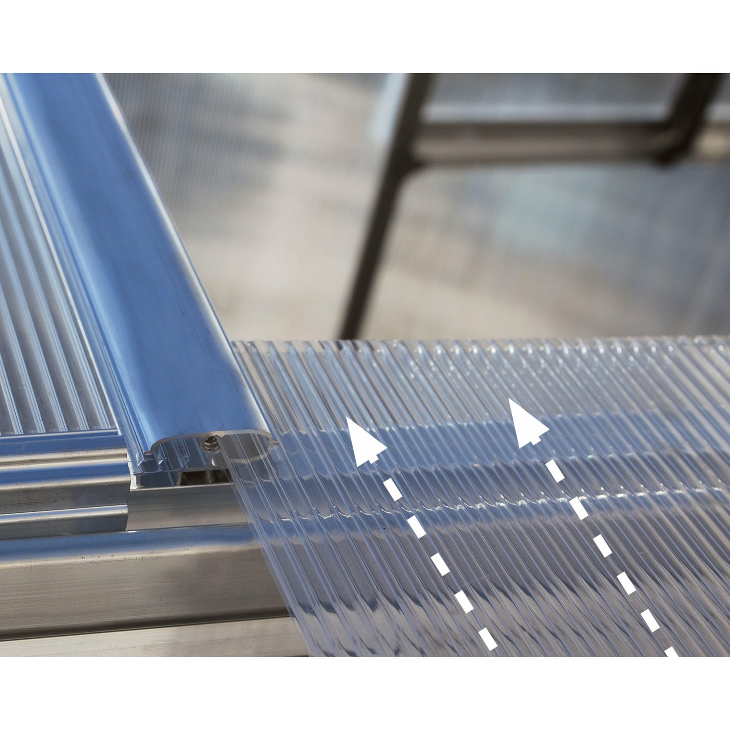 Palram Mythos 6 x 6 Greenhouse-Silver