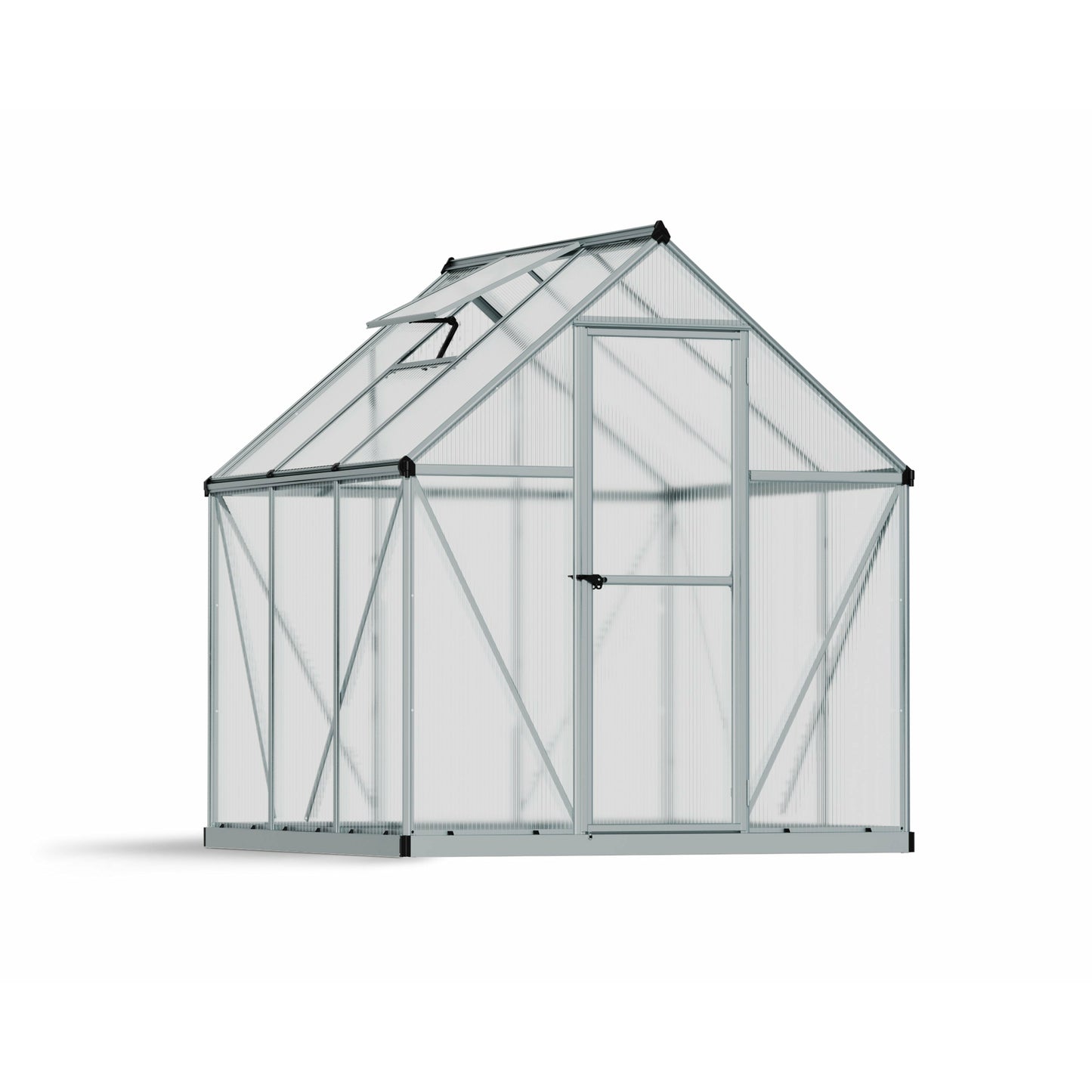 Palram Mythos 6 x 6 Greenhouse-Silver