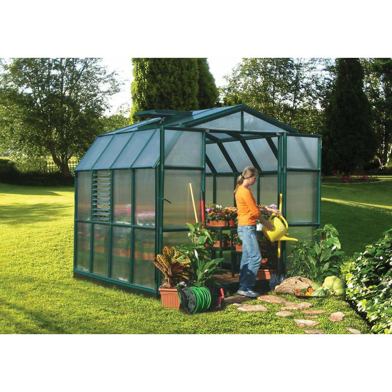 Palram - Canopia Prestige 8' x 8' Greenhouse - Twin Wall