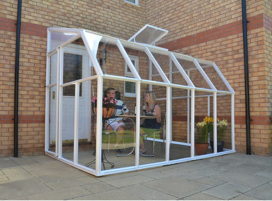 Palram - Canopia Sun Room 6' x 10' - White