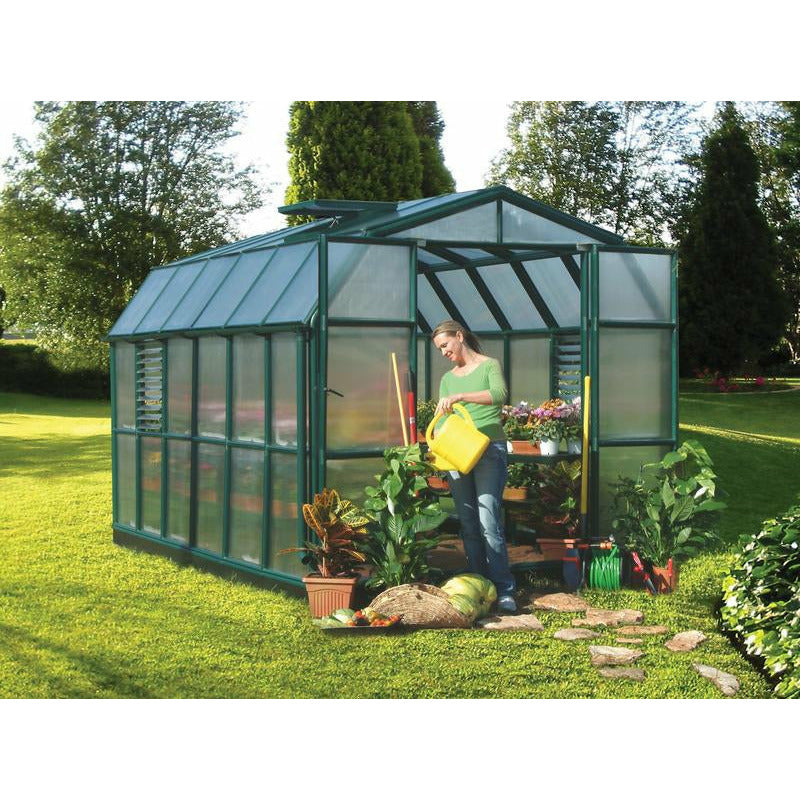 Palram - Canopia Prestige 8' x 12' Greenhouse - Twin Wall