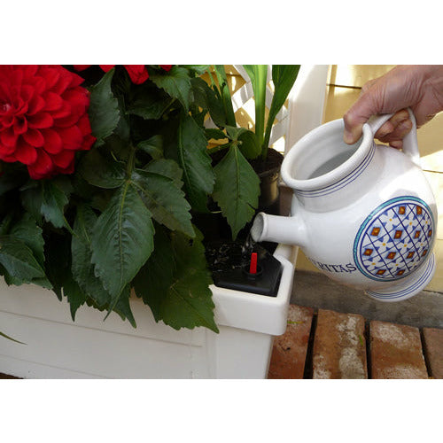 Exaco Calypso Planter with Trellis and Water Reservoir