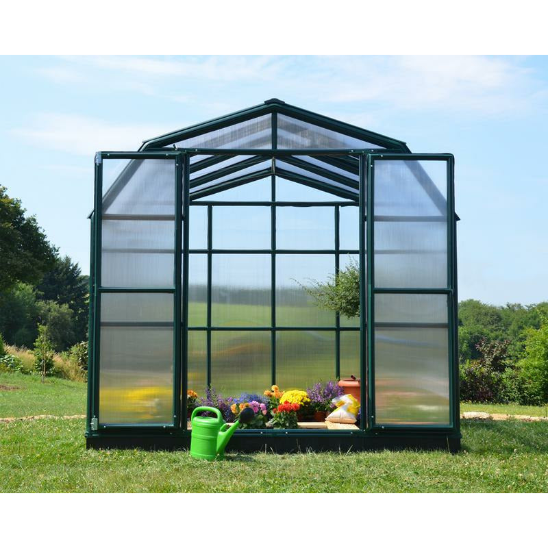 Palram - Canopia Grand Gardener 8' x 8' Greenhouse - Twin Wall