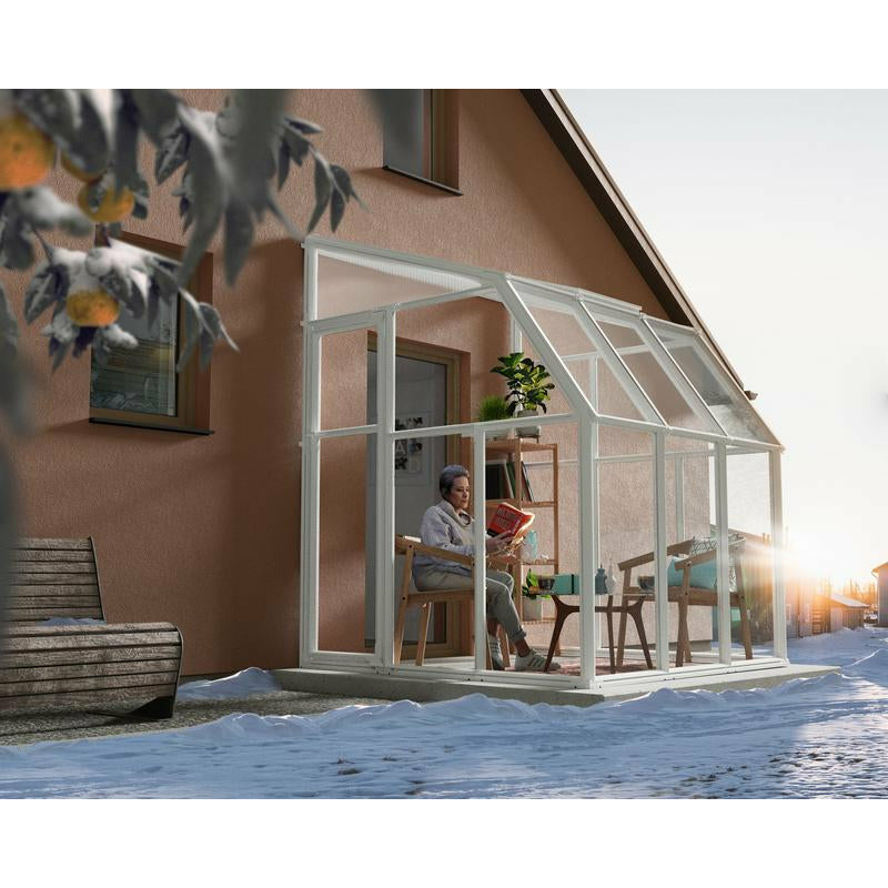 Palram - Canopia Sun Room 6' x 6' - White