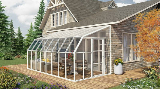 Palram - Canopia Sun Room 8' x 16' - White
