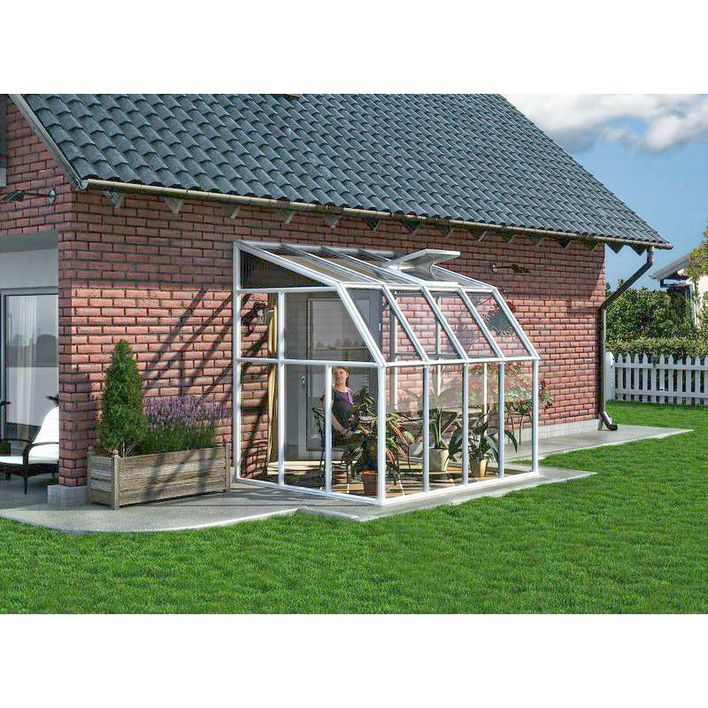 Palram - Canopia Sun Room 6' x 8' - White