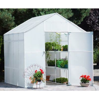 Solexx Garden Master Greenhouse 8'W x 8'L x 8'9"H
