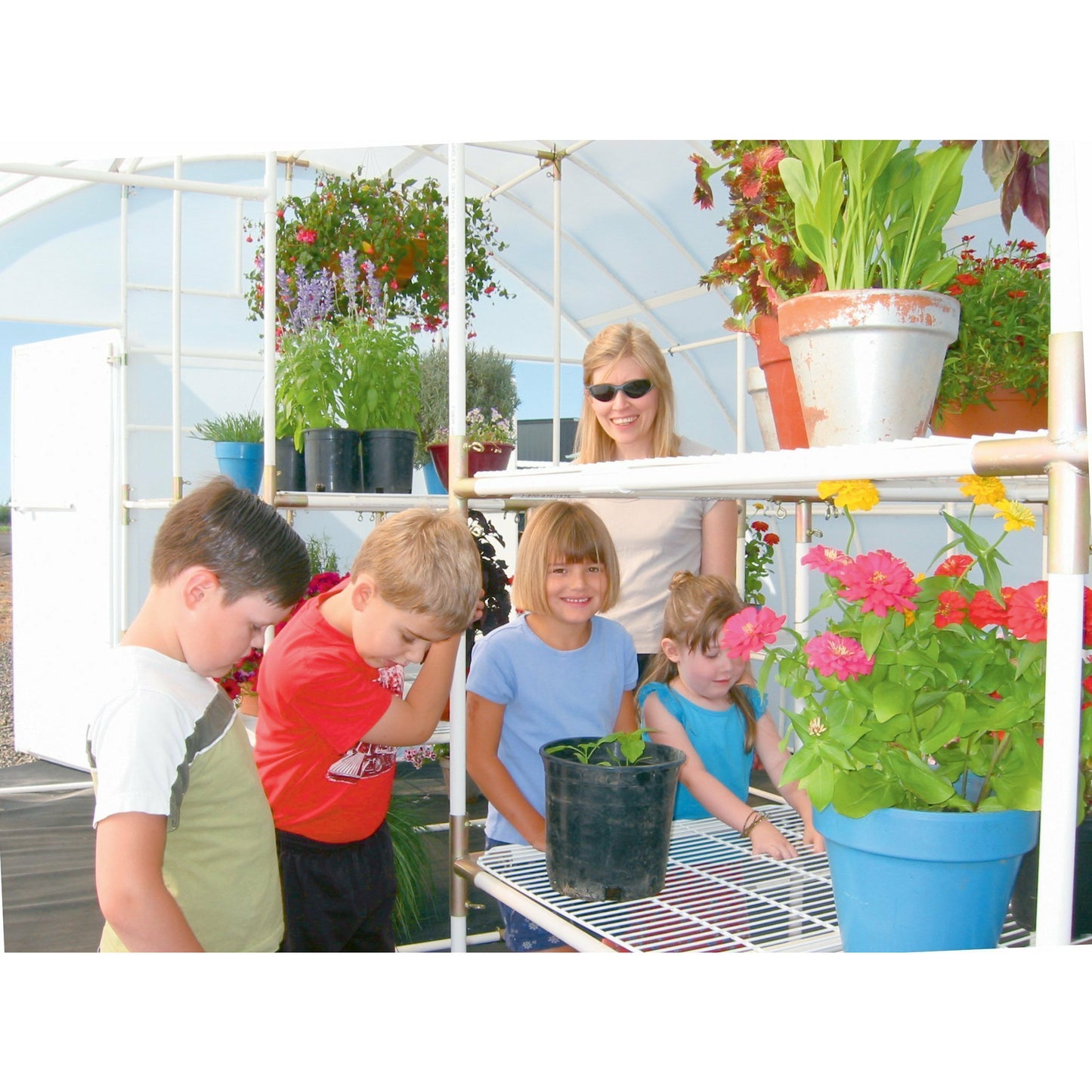 Solexx Conservatory Greenhouse Deluxe 16'W x 20'L x 9'6"H