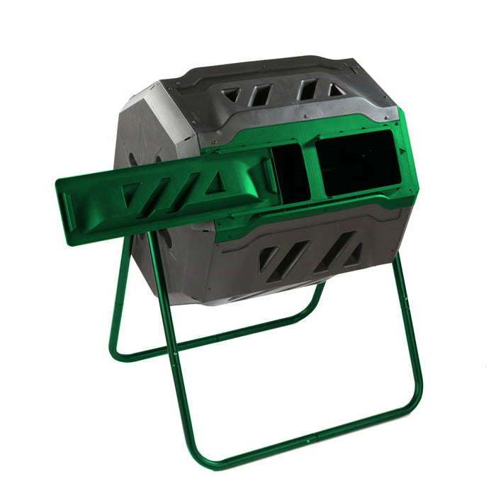 Mr. Spin Dual Compartment Compost Tumbler