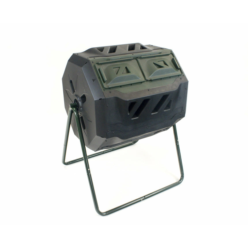 Mr. Spin Dual Compartment Compost Tumbler