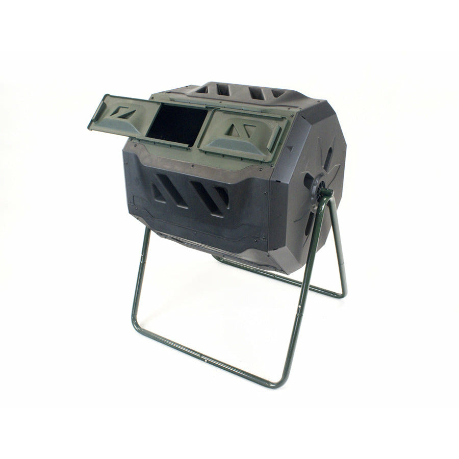 Mr. Spin Dual Compartment Compost Tumbler