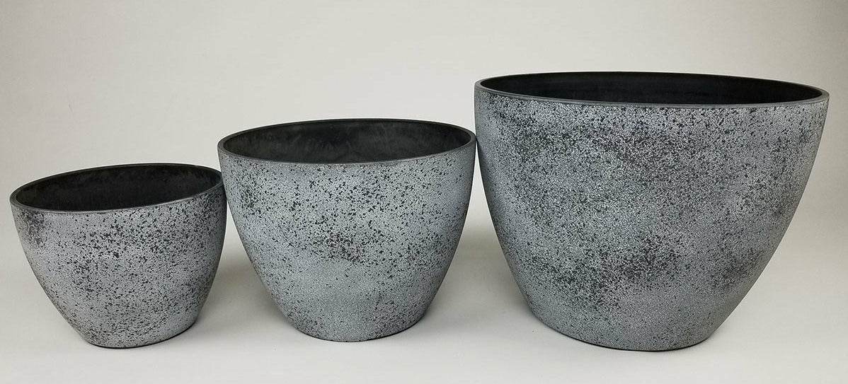 Round Nested Planters - Set of 3