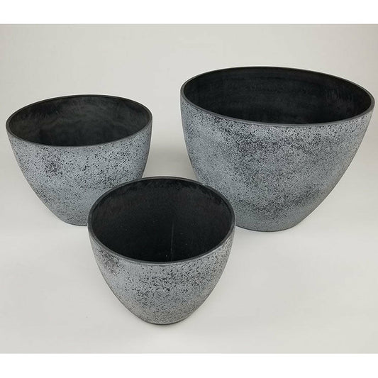 Round Nested Planters - Set of 3