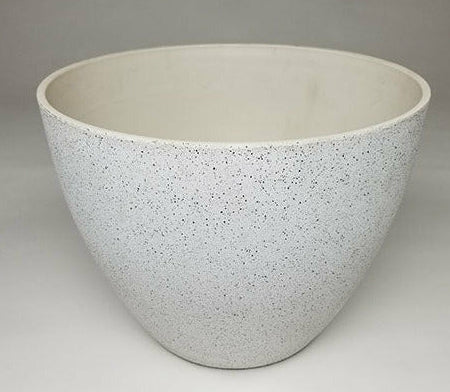 Planter - Medium Large - Spackled White
