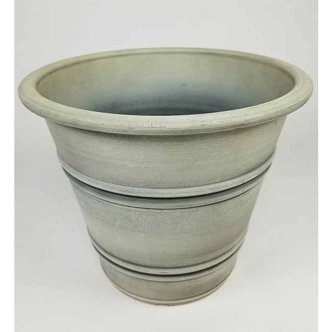 Round Sandstone Planters - Set of 2