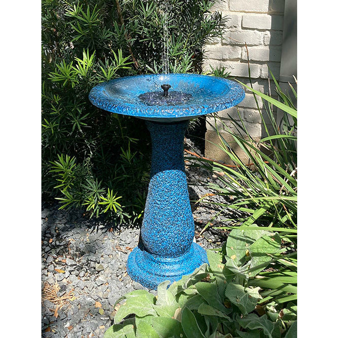 Solar Birdbath - Round Base