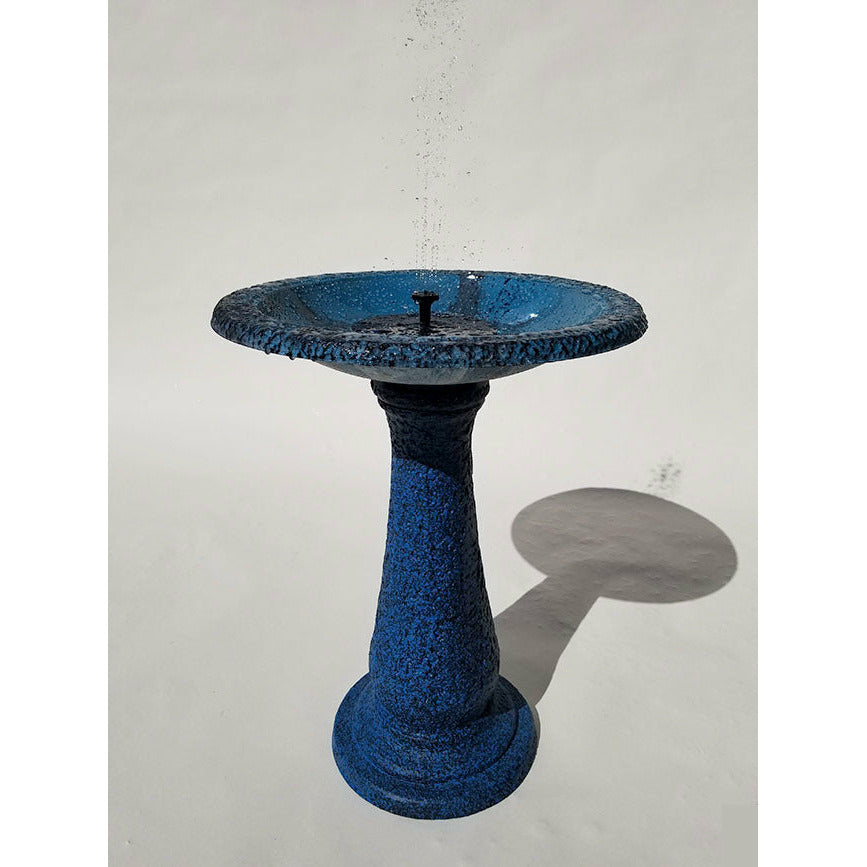 Solar Birdbath - Round Base