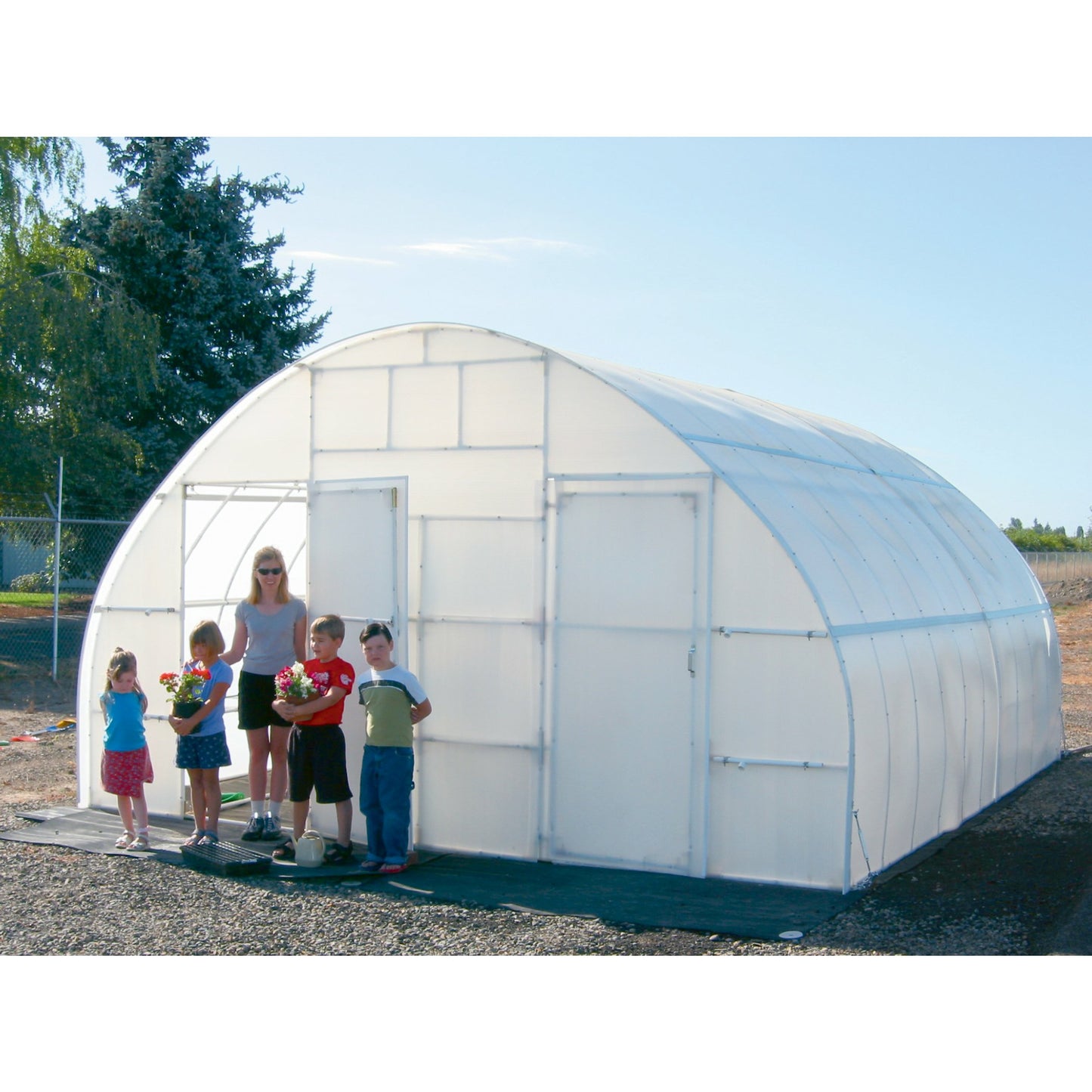 Solexx Conservatory Greenhouse Deluxe 16'W x 20'L x 9'6"H