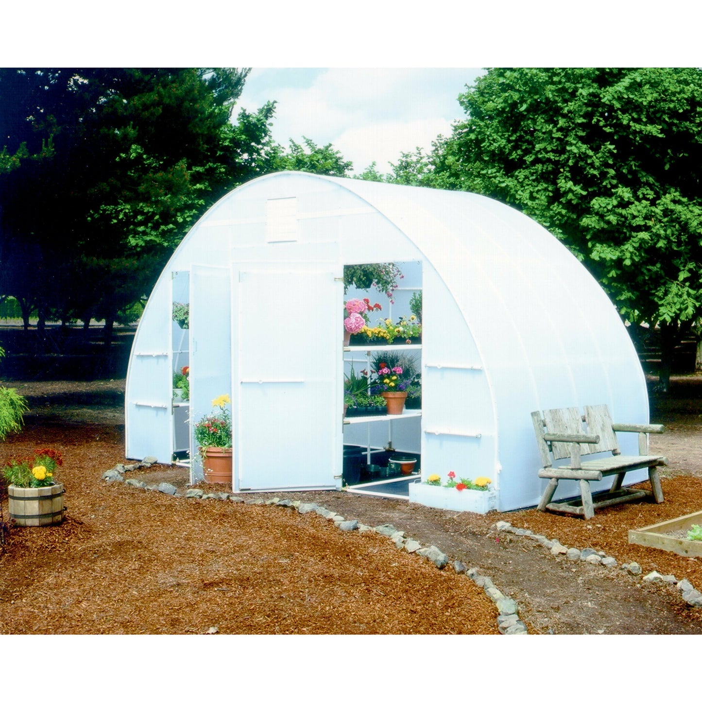 Solexx Conservatory Greenhouse Deluxe 16'x16'x9'6"
