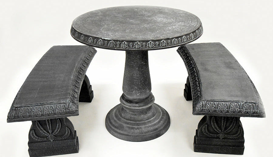 Patio/Garden Table in Charcoal Grey