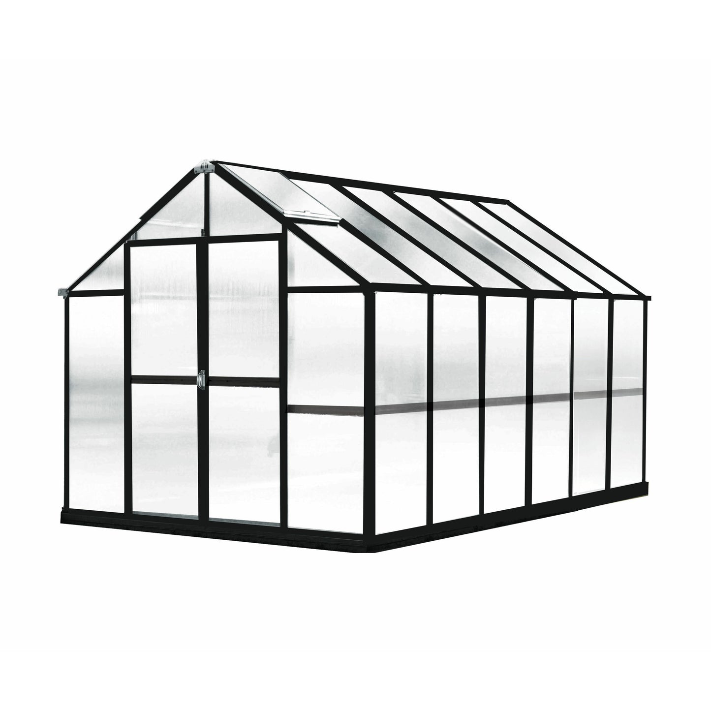 Mont Growers Edition Greenhouse 8FTx 12FT - Black Finish MONT-12-BK-GROWERS