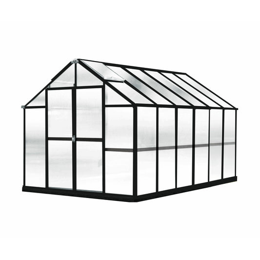Mont Growers Edition Greenhouse 8FTx 12FT - Black Finish MONT-12-BK-GROWERS