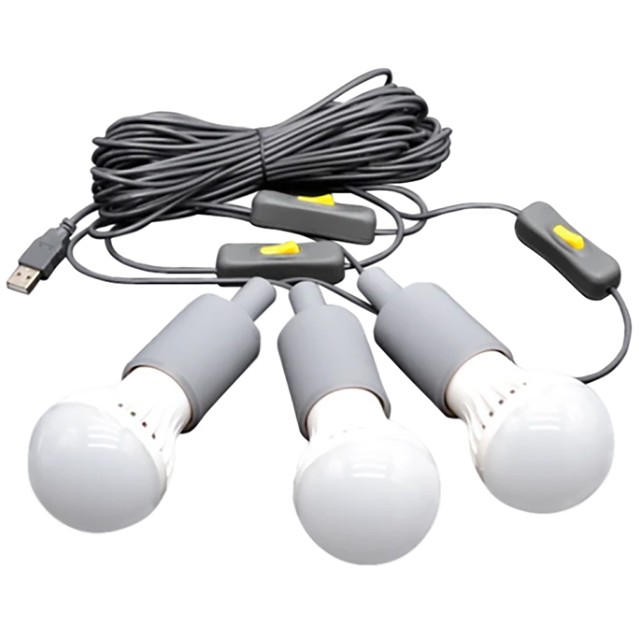 3 LED Lights Accesory - 3 LED Bulb String Lights with 15' Cables and I ...