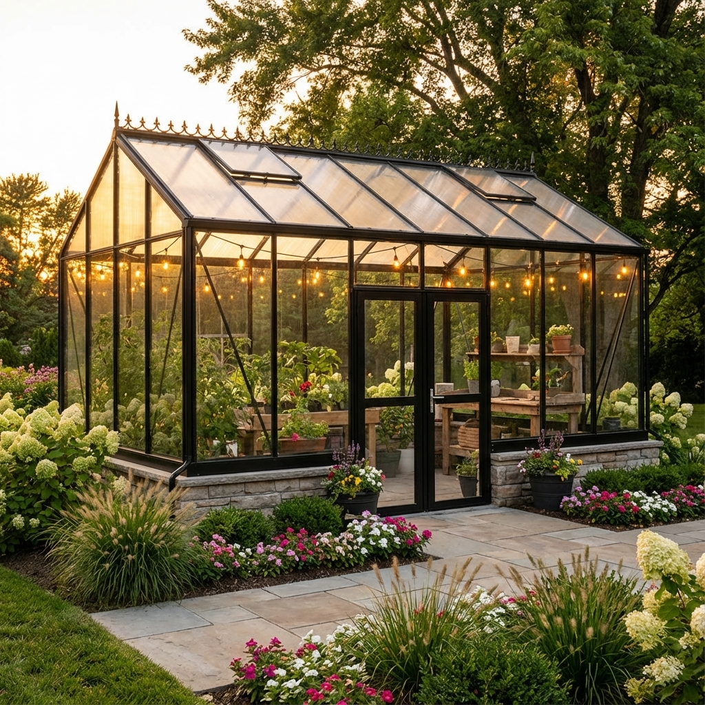 Exaco Janssens Royal Victorian VI 36 Greenhouse 10 x 20 ft
