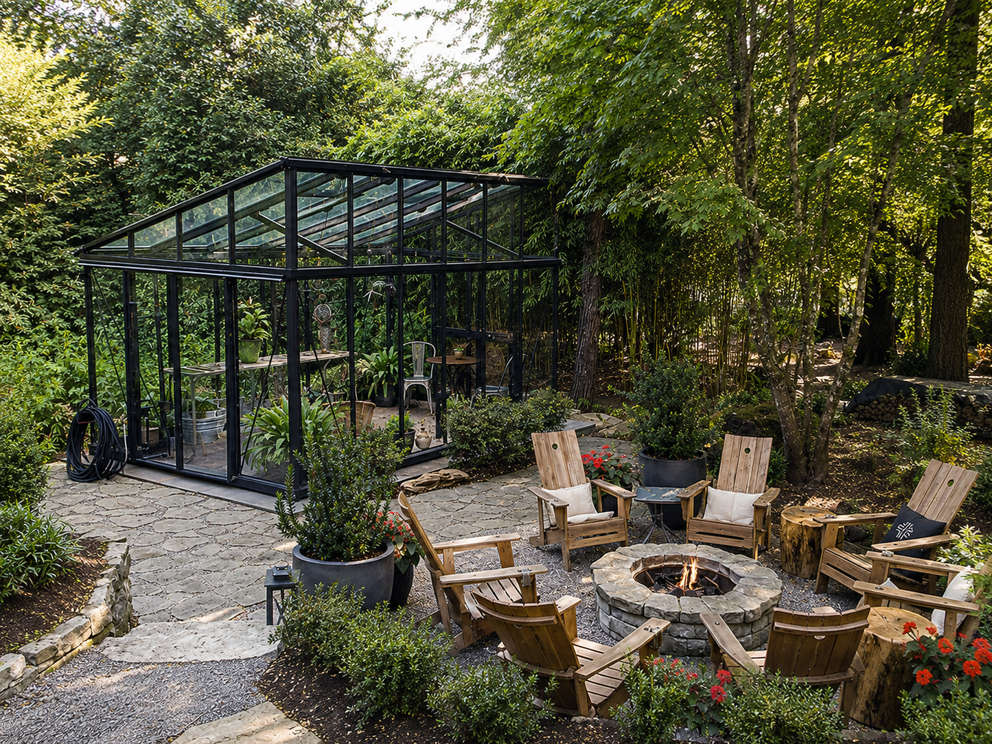Exaco Janssens Modern M34 Greenhouse 10 x 15 ft