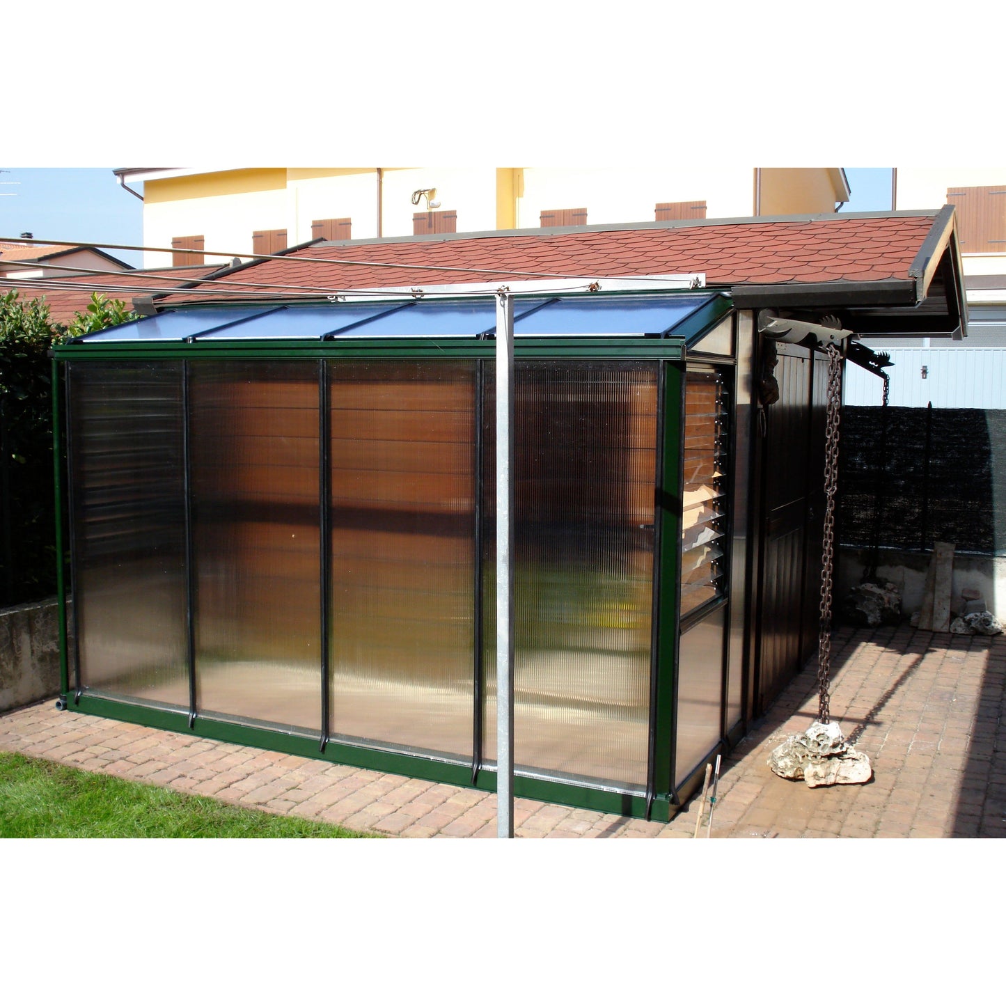 Exaco Janssens Arcadia Lean-to Greenhouse