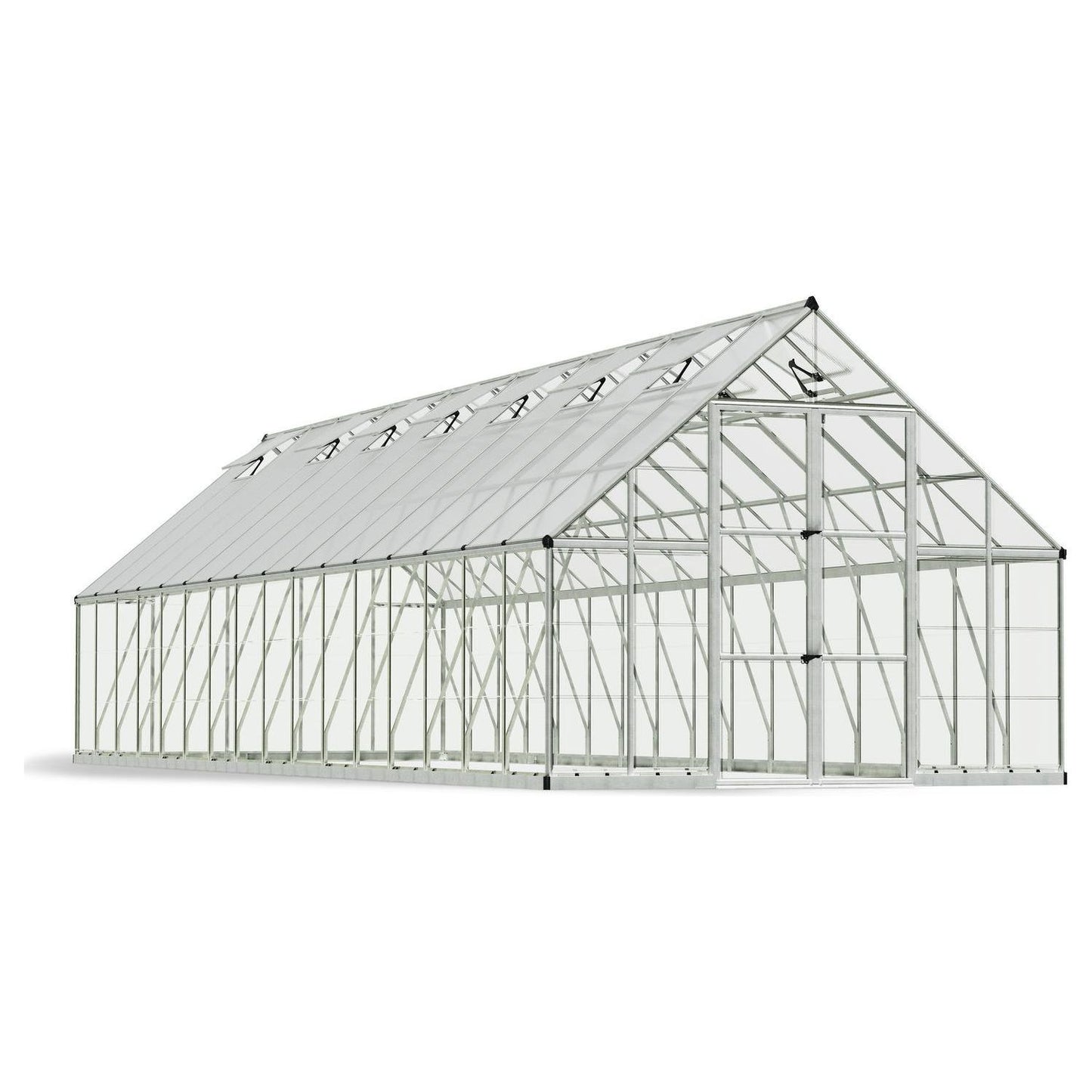 Palram - Canopia Balance 10' x 32' Greenhouse - Silver