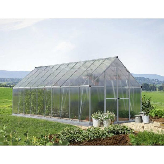 Palram - Canopia Essence 8' x 20' Greenhouse - Silver