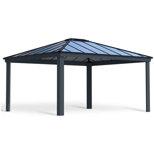 Palram - Canopia Dallas 14' x 16' Gazebo - Gray