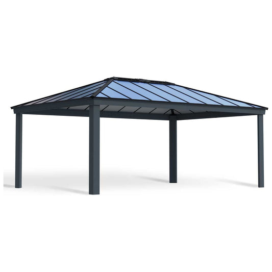 Palram - Canopia Dallas 14' x 20' Gazebo - Gray