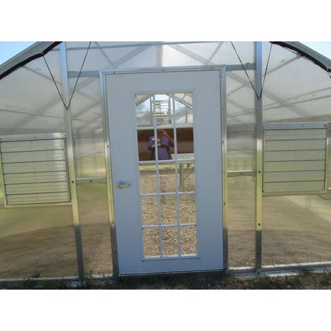 Riverstone Industries Thoreau 12ft x 24ft Educational Greenhouse Kit With 6FT Hight Walls