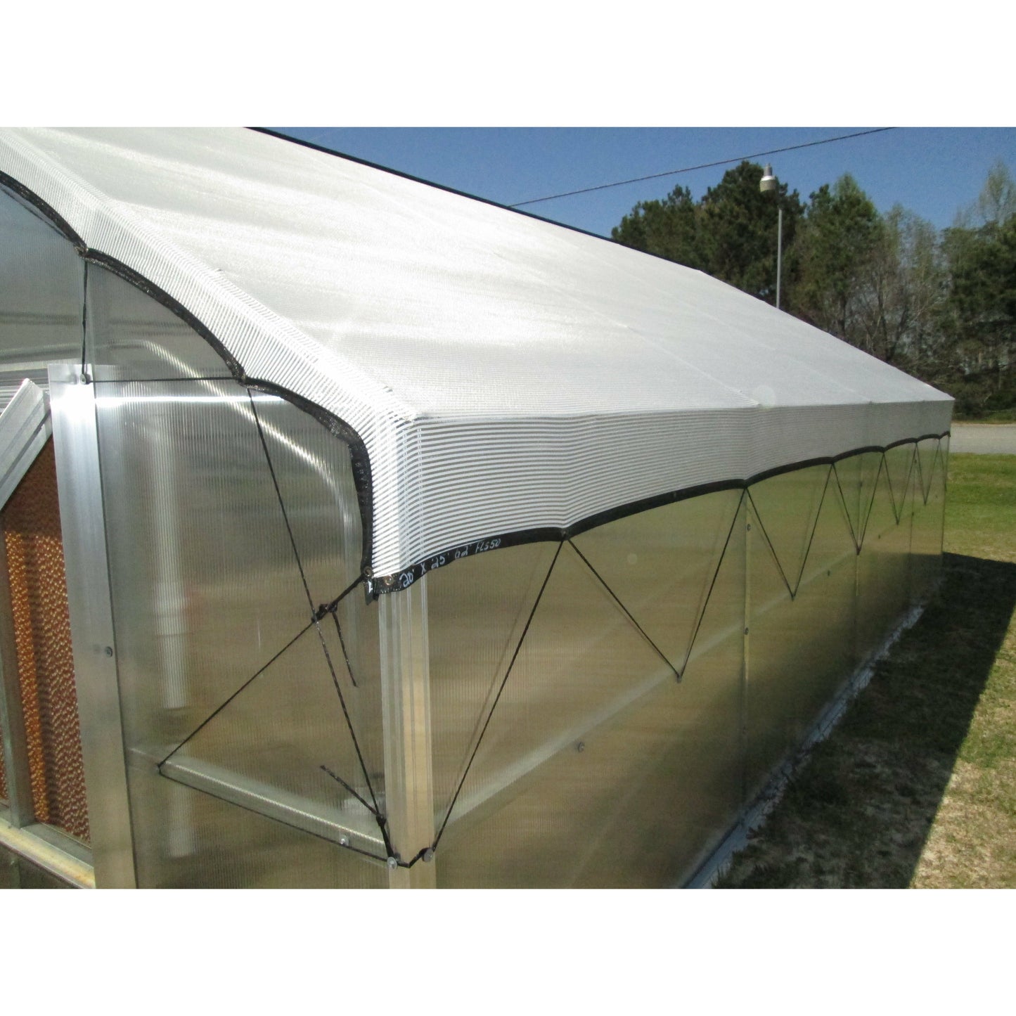 Jefferson  --Premium Grower's Edition-- 16FT x 30FT Educational Greenhouse Kit With 6FT High Walls