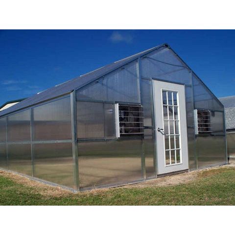 Riverstone Wallace 16ft x 30ft Educational Greenhouse Kit With 8FT High Walls