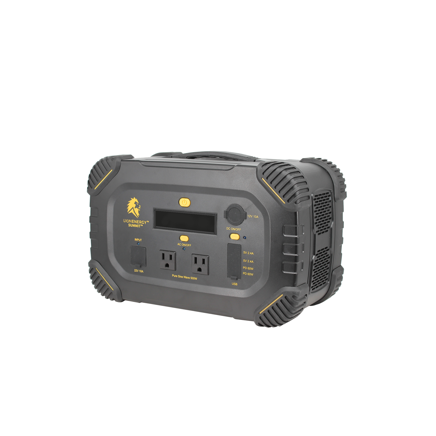 Summit Generator Lion Summit Portable Generator, 665Wh LiFePO4, 500W AC, 150W MPPT, 2 U ...