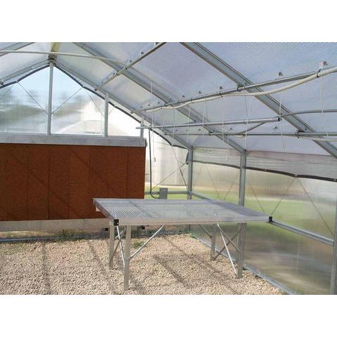 Riverstone Jefferson 16ft x 30ft  Educational Greenhouse Kit With 6FT High Walls